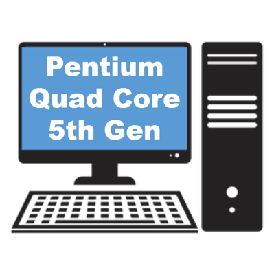 Pentium Quad Core 5th Gen Assembled Desktop