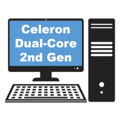 Celeron Dual-Core 2nd Gen Branded Desktop